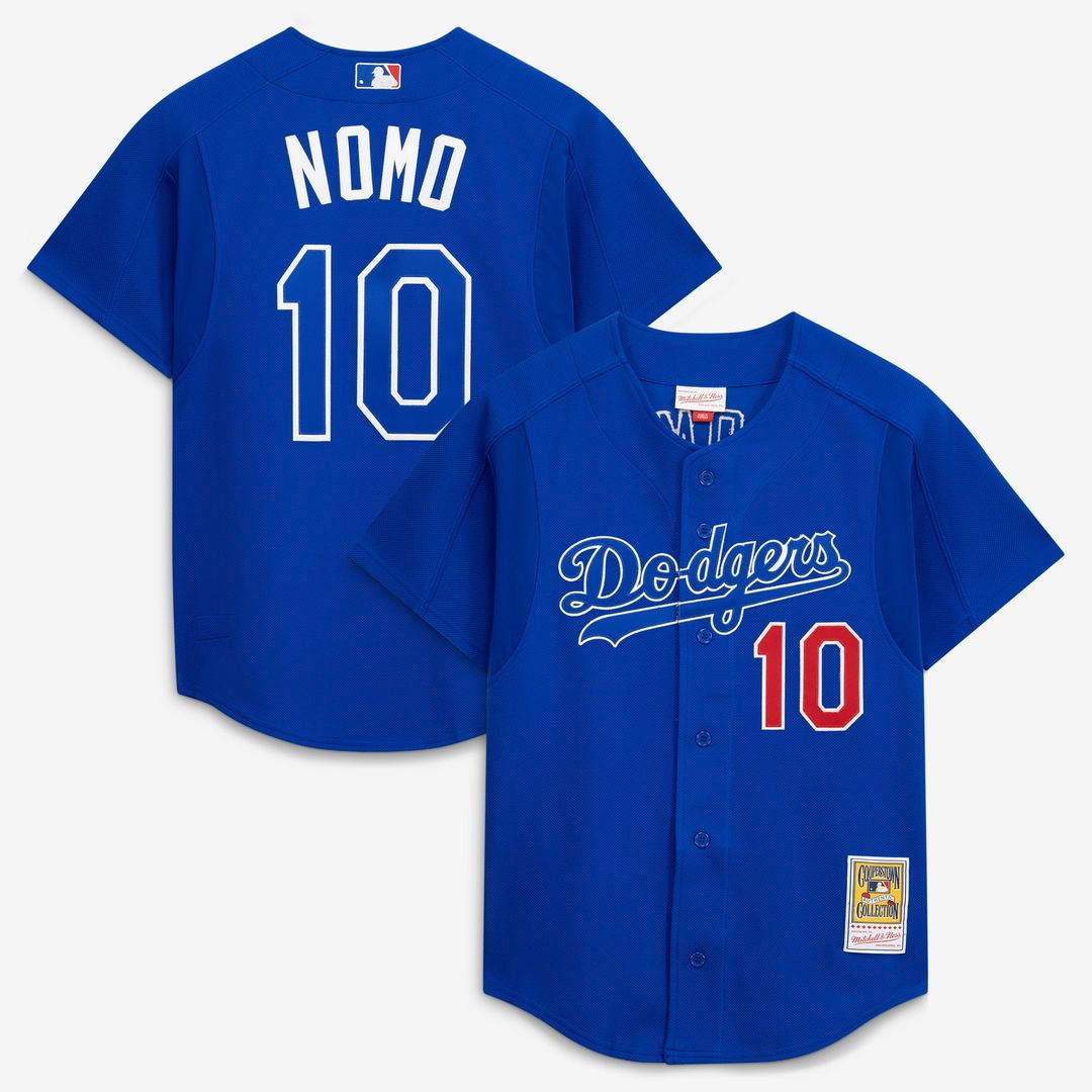 Hideo Nomo Los Angeles Dodgers 2004 Jersey - Royal