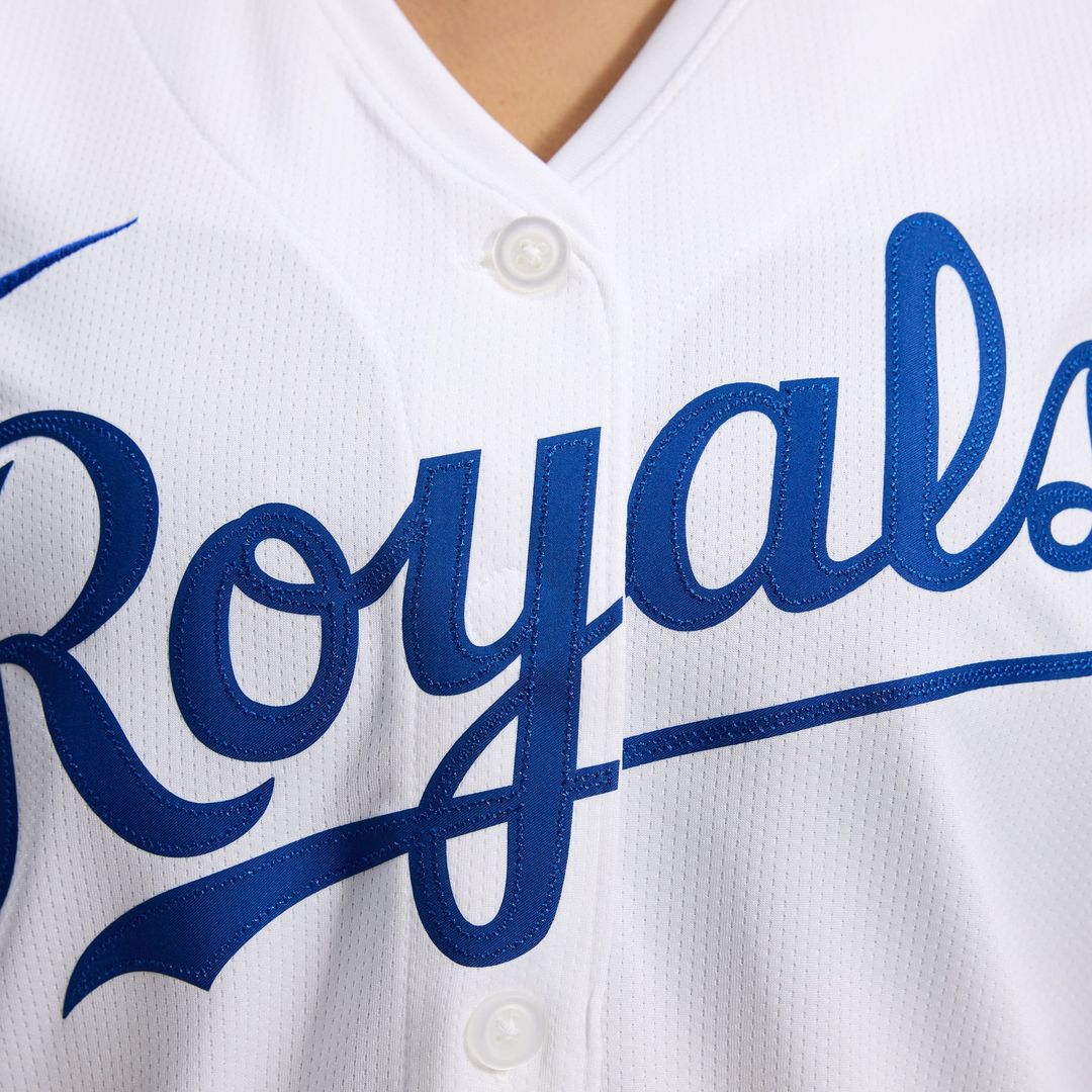 Kansas City Royals Women's Home Jersey - White