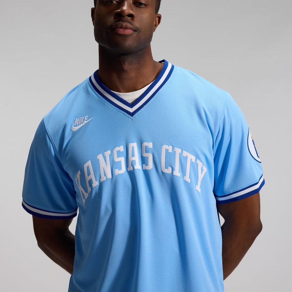 Bo Jackson Kansas City Royals Throwback Jersey - Light Blue