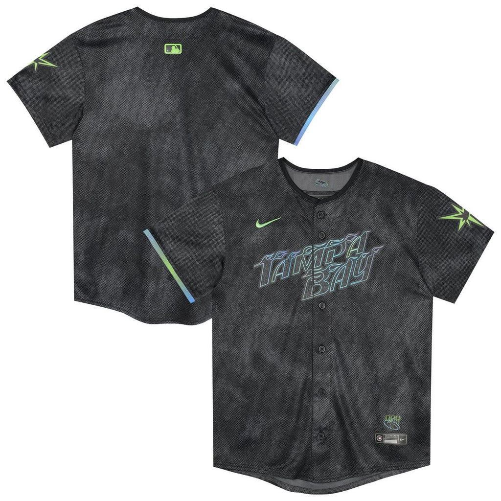 Tampa Bay Rays Preschool Jersey - Black