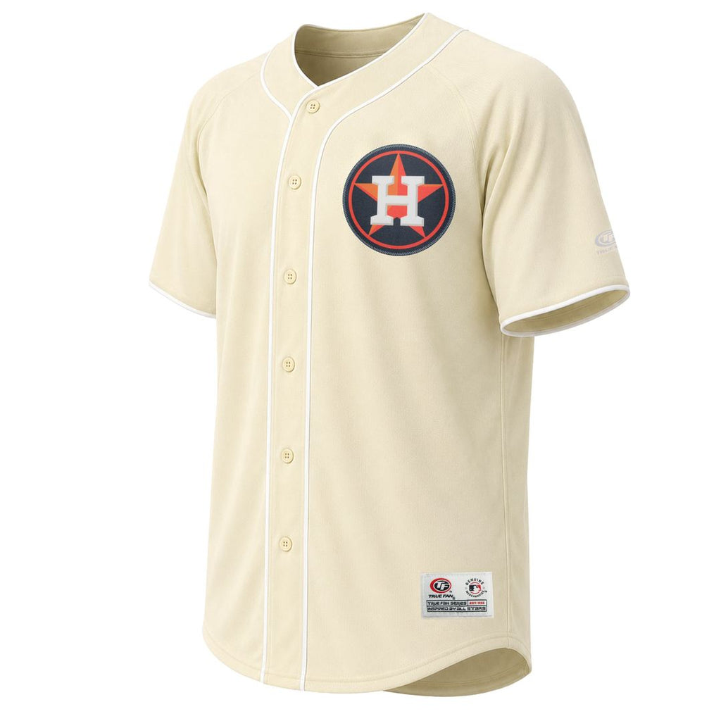 Houston Astros Fashion Jersey - Cream