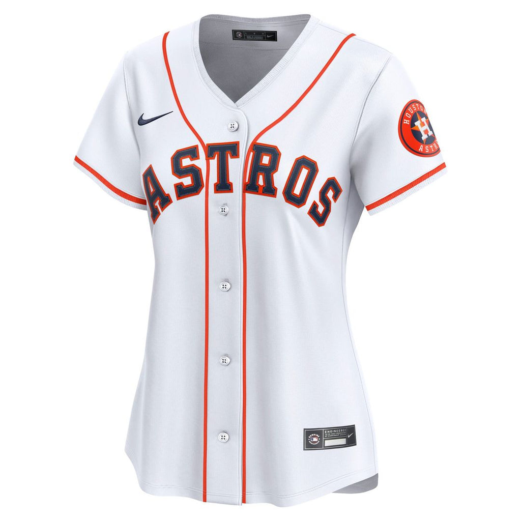 Houston Astros Home Women's Jersey - White